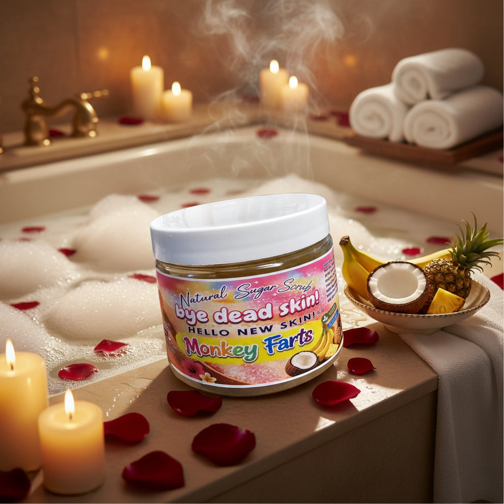 Monkey Farts Sugar Scrub
